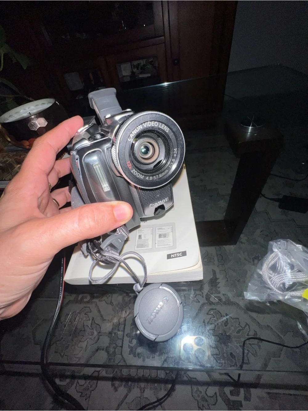 Canon Optura 40/optura 30 MiniDV Digital Video 20 mega pixeles Silver
